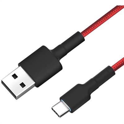 Кабель Xiaomi SJX10ZM USB-A/USB-C, 1 м, Красный