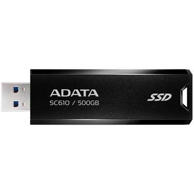 Внешний SSD ADATA SC610, 500 ГБ (Black)