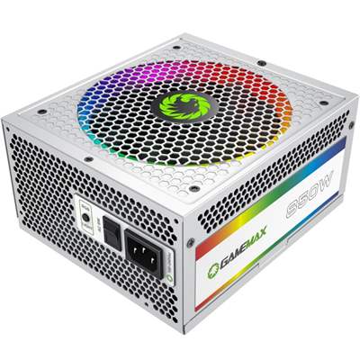 Блок питания 850W, Gamemax RGB-850 White (Gold)