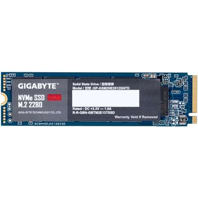 SSD накопитель Gigabyte GP-GSM2NE3512GNTD, 512 ГБ, M.2 NVMe PCI-E Gen 3x4