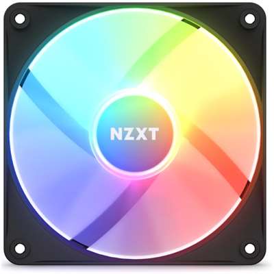 Кулер для корпуса NZXT F120 RGB Core (RF-C12SF-B1), Ø120 мм, Black