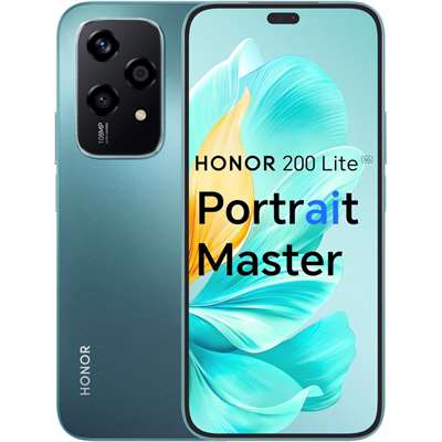 Смартфон Honor 200 Lite (8 ГБ/256 ГБ) Cyan Lake