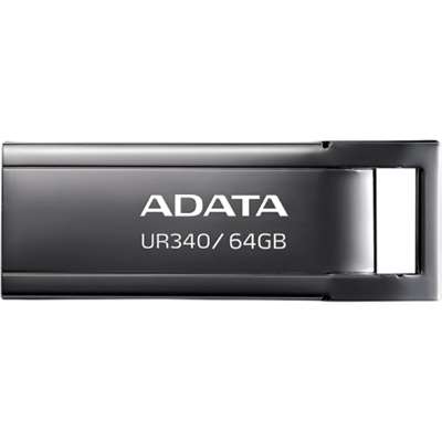 USB флешка USB 3.2 Gen 1 ADATA UR340, 64 ГБ (Black)