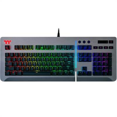 Клавиатура Thermaltake Level 20 (Cherry MX Speed Silver), Space Gray
