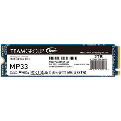 SSD накопитель Team Group MP33, 2 ТБ, M.2 NVMe PCI-E Gen 3x4 (TM8FP6002T0C101)