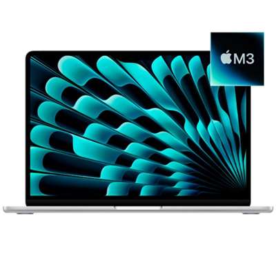Ноутбук Apple MacBook Air 15″ M3 (2024) 15.3″/Apple M3/8 ГБ/256 ГБ/MacOS, Silver