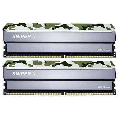 Оперативная память G.SKILL Sniper X DDR4 16GB (2x8GB)/3200MHz DIMM (F4-3200C16D-16GSXFB)