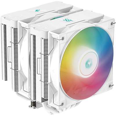 Кулер (CPU) Deepcool AG620 DIGITAL WH ARGB