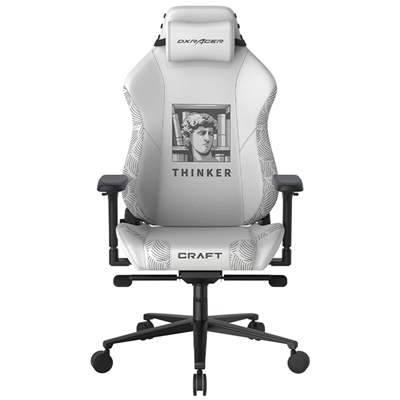 Игровое кресло DX Racer серия Craft (CRA/001/W/Thinker)