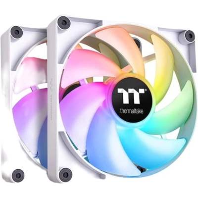 Кулер для корпуса Thermaltake CT120 ARGB Sync PC Cooling Fan, White (2 в 1)