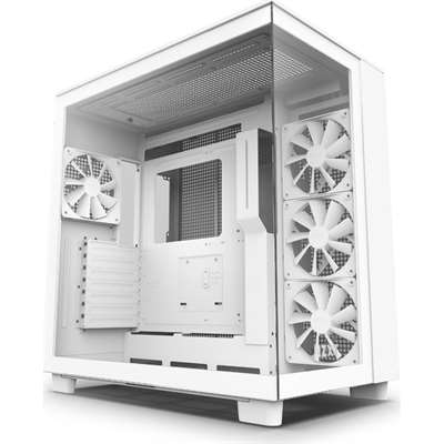 Корпус NZXT H9 Flow (White)