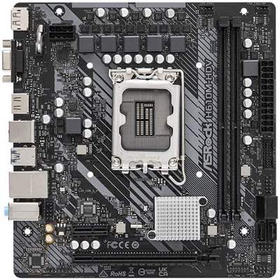 Материнская плата ASRock H610M-HDV, LGA 1700, MicroATX