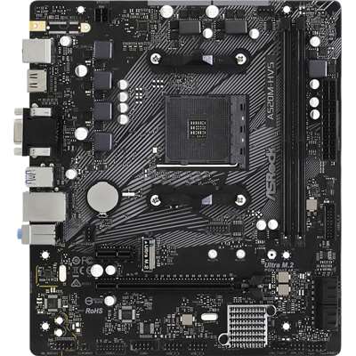 Материнская плата ASRock A520M-HVS, AM4, MicroATX
