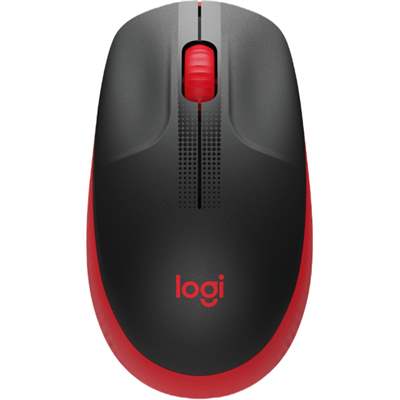 Мышь Logitech M190 (Black-Red)