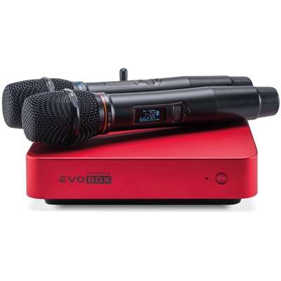Караоке-система EVOBOX Plus с микрофонами SE 201D (Ruby)
