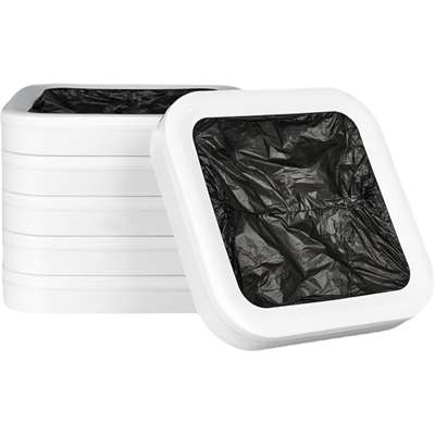 Сменные пакеты для умного мусорного ведра Townew Refill Ring R01C (150 шт. в упаковке) Черный