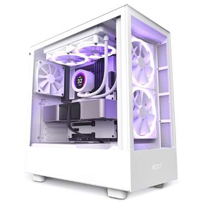 Корпус NZXT H5 Elite (White)