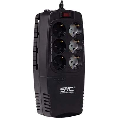 Стабилизатор SVC AVR-1200-U (1200ВА / 600Вт)