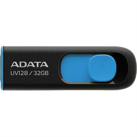 USB флешка 3.2 Gen 1 ADATA UV128, 32 ГБ (Black)