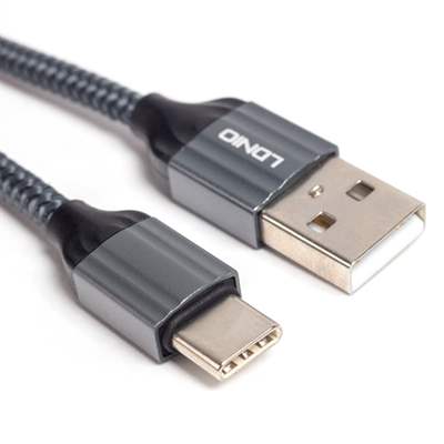 Кабель LDNIO LS432, USB-A/USB-C, 2 м