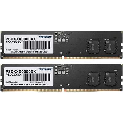 Оперативная память Patriot Signature, DDR5 16GB (2x8GB)/4800MHz DIMM (PSD516G4800K)