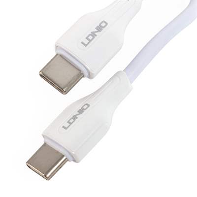 Кабель LDNIO LC121-C, USB-C/USB-C, 1 м