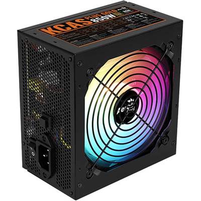 Блок питания 850W, Aerocool KCAS PLUS GOLD 850W RGB (Gold)
