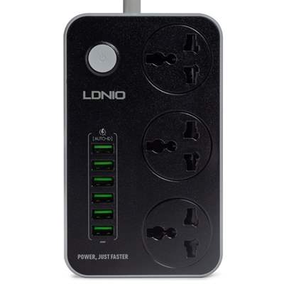 Сетевой фильтр LDNIO SC3604, 2 м