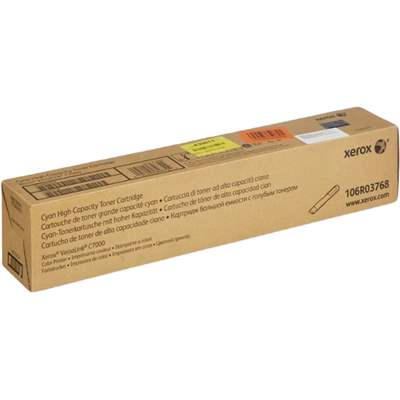 Тонер-картридж повышенной емкости Xerox 106R03768 (голубой)