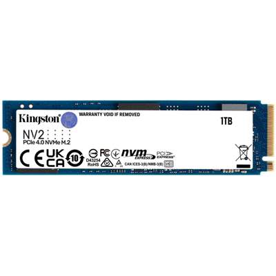 SSD накопитель Kingston NV2, 1 ТБ, M.2 NVMe PCI-E Gen 4x4 (SNV2S/1000G)