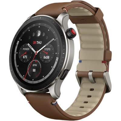 Смарт-часы Amazfit GTR 4 A2166 (Vintage Brown Leather)