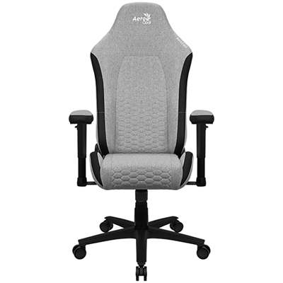 Игровое кресло Aerocool CROWN AeroWeave (Ash Grey)