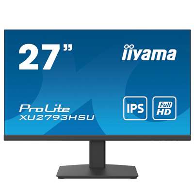 Монитор 27″ iiyama ProLite XU2793HSU-B4, 1920x1080 (Full HD), IPS, 75 Гц