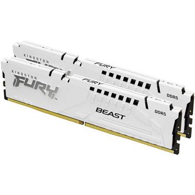 Оперативная память Kingston FURY Beast White EXPO DDR5 32GB (2x16GB)/5200MHz DIMM (KF552C36BWEK2-32)