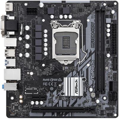 Материнская плата ASRock H510M-HDV R2.0, LGA 1200, MicroATX