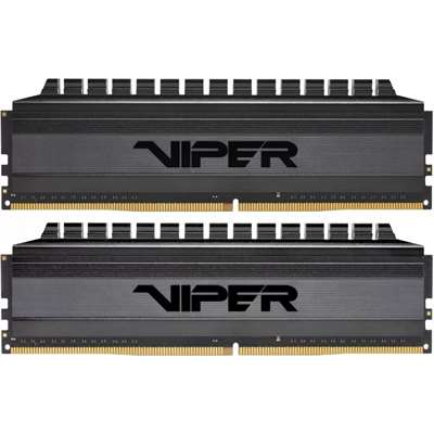 Оперативная память Patriot Viper 4 Blackout, DDR4 32GB(2x16GB)/3200MHz DIMM (PVB432G320C6K)