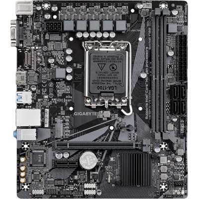 Материнская плата Gigabyte H610M H V3 DDR4 (Rev 1.0), LGA 1700, MicroATX