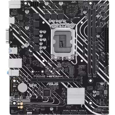 Материнская плата Asus PRIME H610M-K, LGA 1700, MicroATX