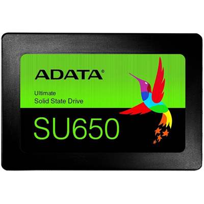 SSD накопитель ADATA Ultimate SU650, 256 ГБ, SATA III, 2.5" (ASU650SS-256GT-R)
