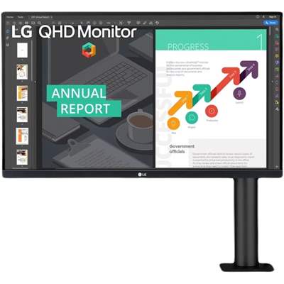 Монитор 27″ LG 27QN880, 2560x1440 (WQHD), 16:9, IPS, 75 Гц