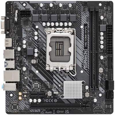 Материнская плата ASRock H610M-HVS, LGA 1700, MicroATX