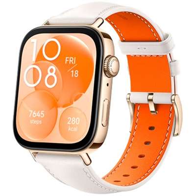 Смарт-часы Huawei Huawei Watch Fit 3 SLO-B19 Leather Strap (Pearl/White)