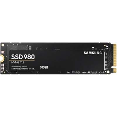 SSD накопитель Samsung 980, 500 ГБ, M.2 NVMe PCI-E Gen 3x4 (MZ-V8V500BW)