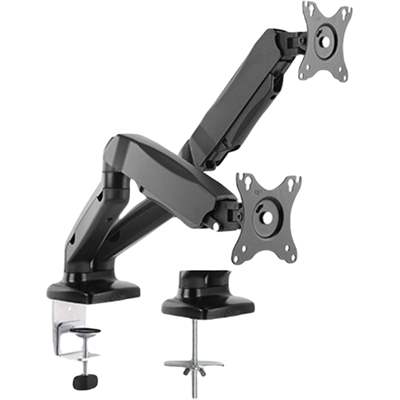 Настольный кронштейн с газлифтом Brateck LDT13-C024 для 2-х мониторов (13"-32")