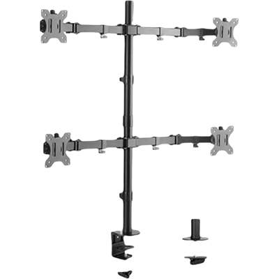 Настольный кронштейн Brateck LDT12-C048N для 4-х мониторов (13"-32")