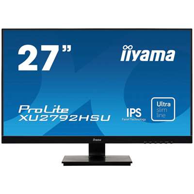 Монитор 27″ iiyama ProLite XU2792HSU-B1, 1920x1080 (Full HD), IPS, 75 Гц