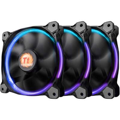 Кулер для корпуса Thermaltake Riing 12 LED RGB 256 Colors (3 шт)
