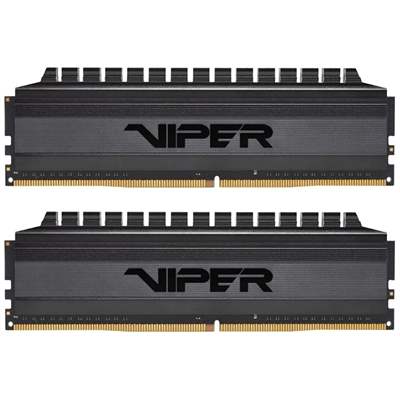 Оперативная память Patriot Viper 4 Blackout DDR4 16GB (2x8GB)/3600MHz DIMM (PVB416G360C8K)
