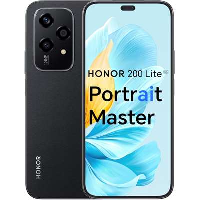 Смартфон Honor 200 Lite (8 ГБ/256 ГБ) Midnight Black