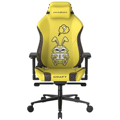 Игровое кресло DX Racer серия Craft (CRA/002/YN/Rabbit in Dino)